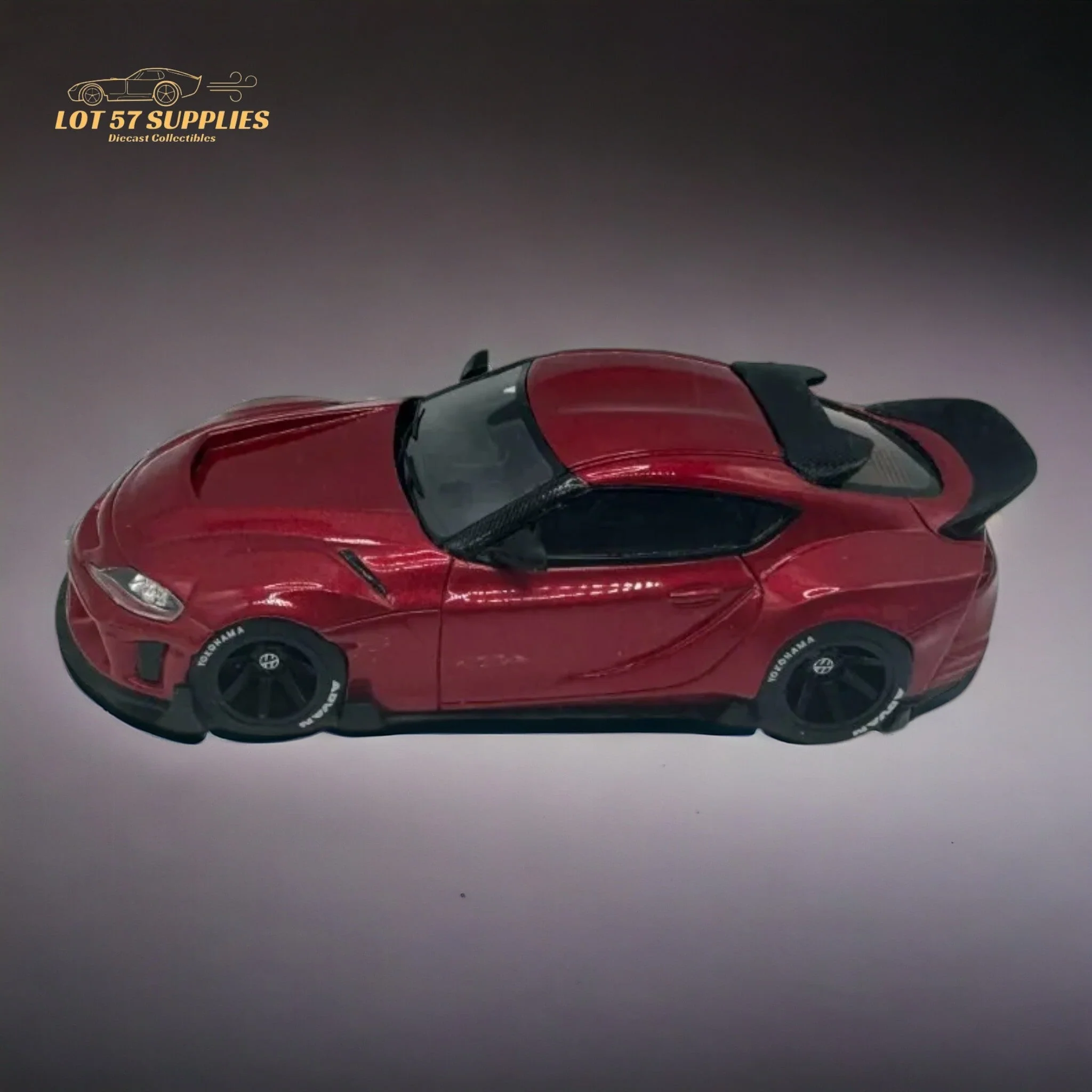 ATOZ Toyota Supra GR in Metallic Red 1:64 Resin model - Image 3
