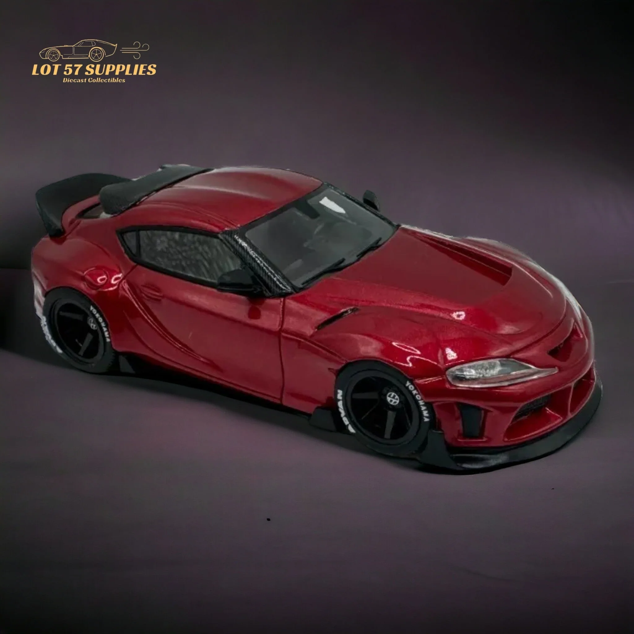 ATOZ Toyota Supra GR in Metallic Red 1:64 Resin model - Image 5