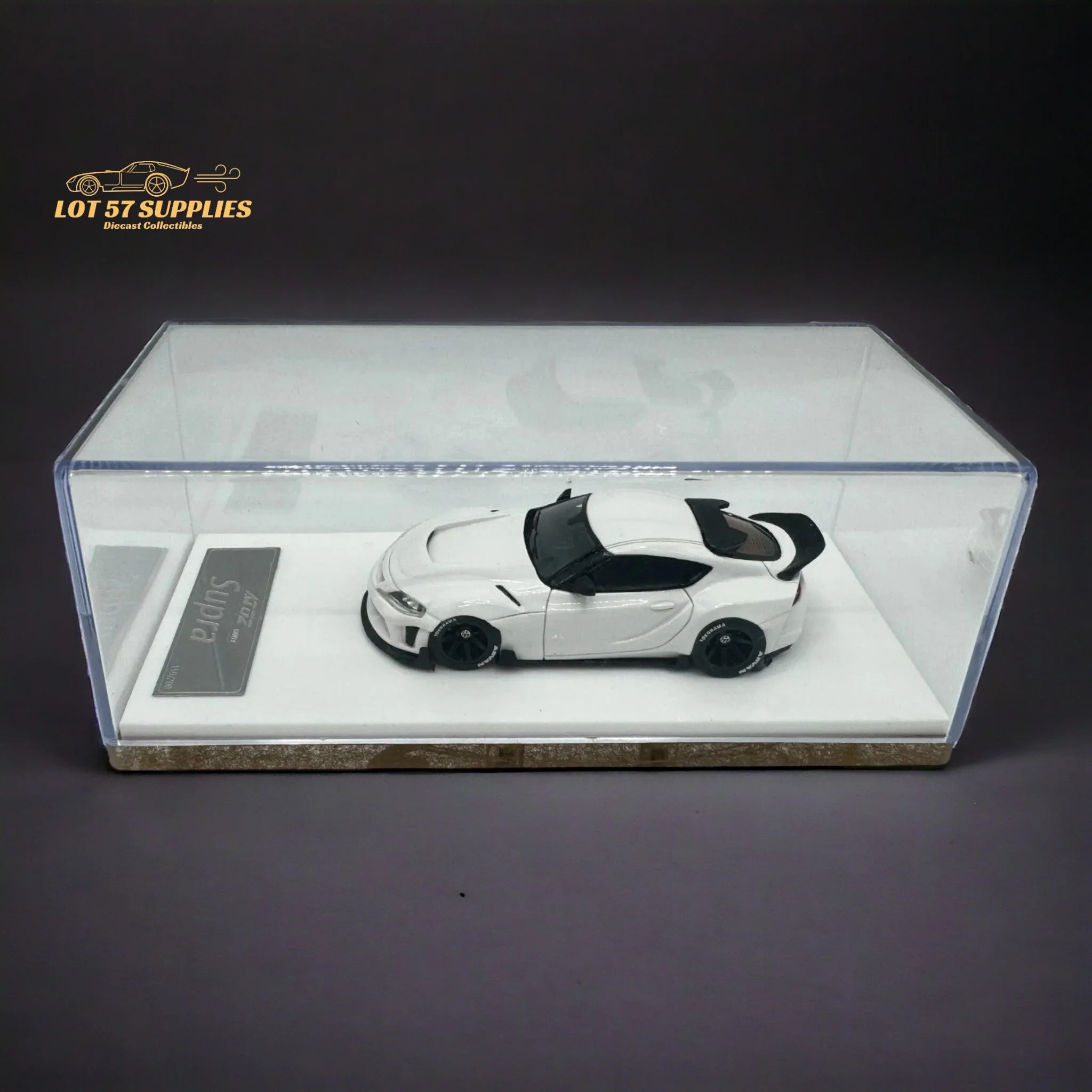 ATOZ Toyota Supra GR in White 1:64 Resin model - Image 4