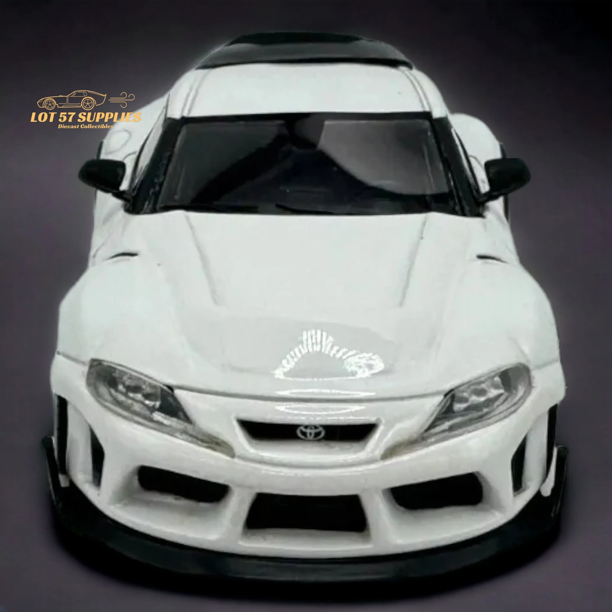 ATOZ Toyota Supra GR in White 1:64 Resin model - Image 5