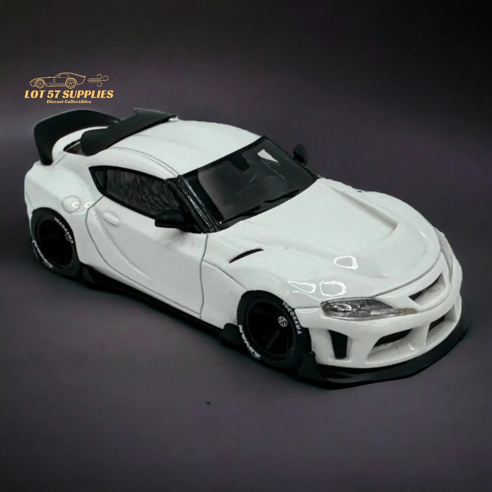 ATOZ Toyota Supra GR in White 1:64 Resin model - Image 6