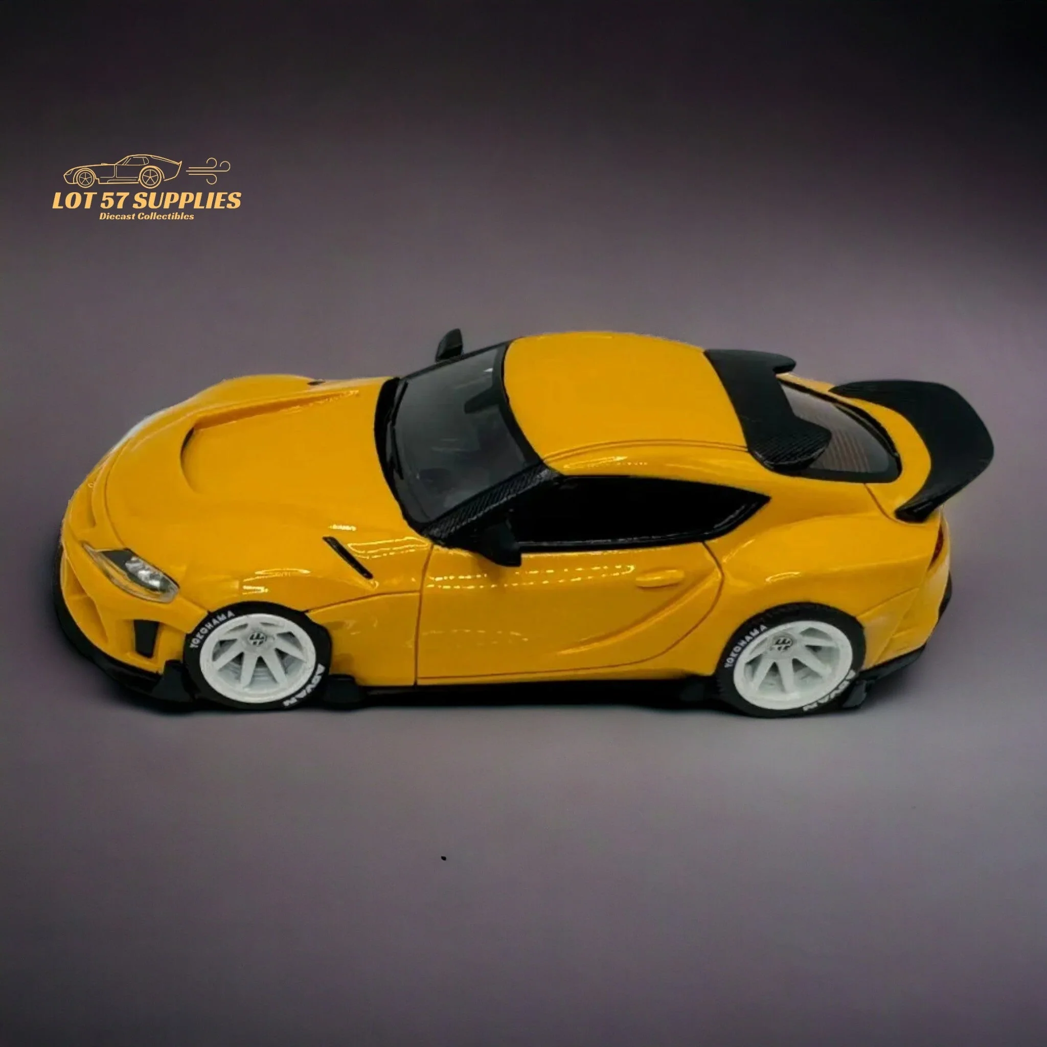 ATOZ Toyota Supra GR in Yellow 1:64 Resin model - Image 5