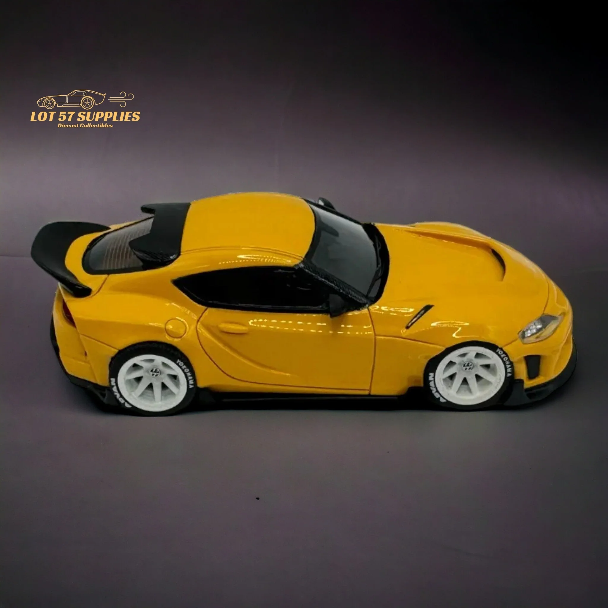 ATOZ Toyota Supra GR in Yellow 1:64 Resin model - Image 7