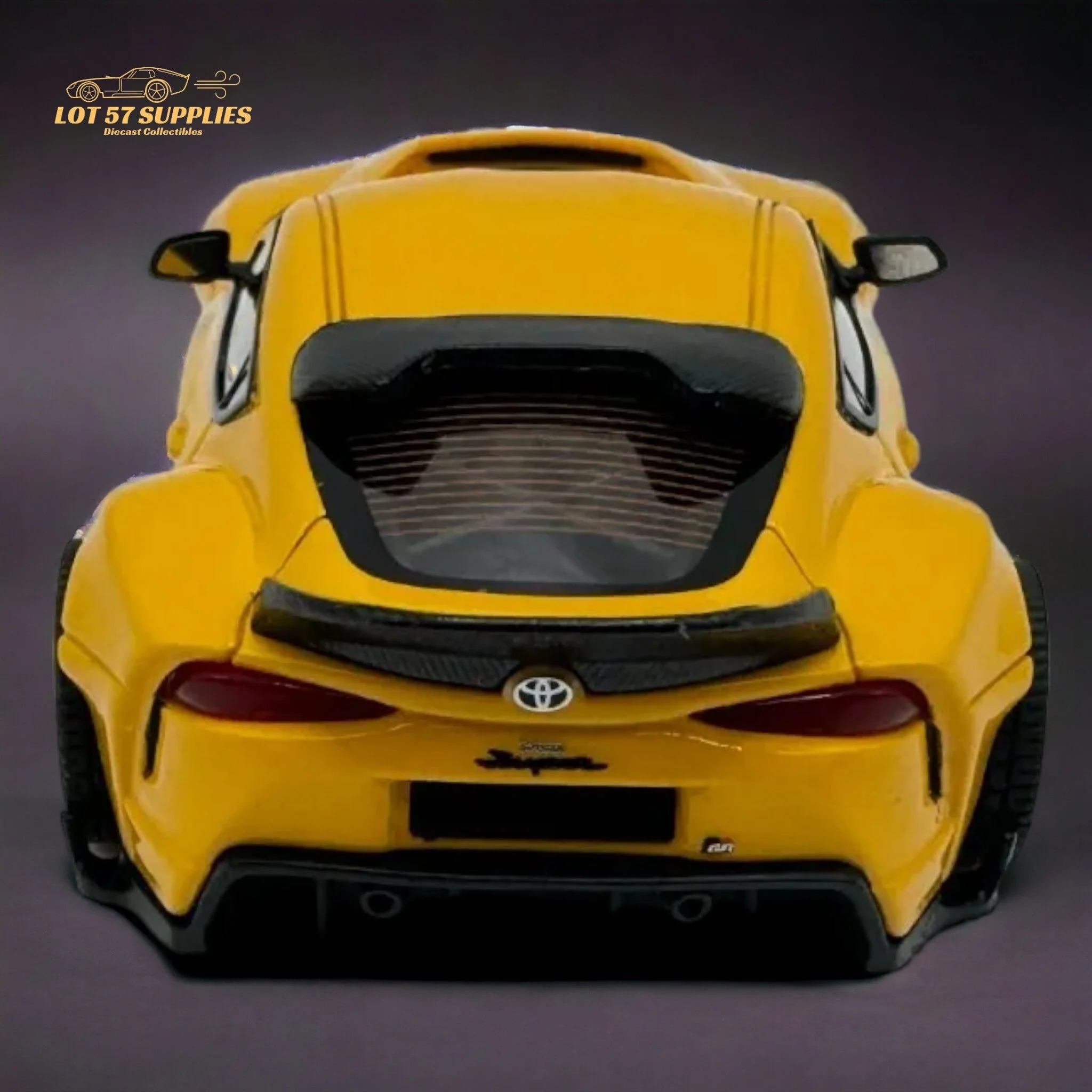 ATOZ Toyota Supra GR in Yellow 1:64 Resin model - Image 9